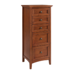McKenzie 5-Drawer Lingerie Chest in Glazed Antique finish