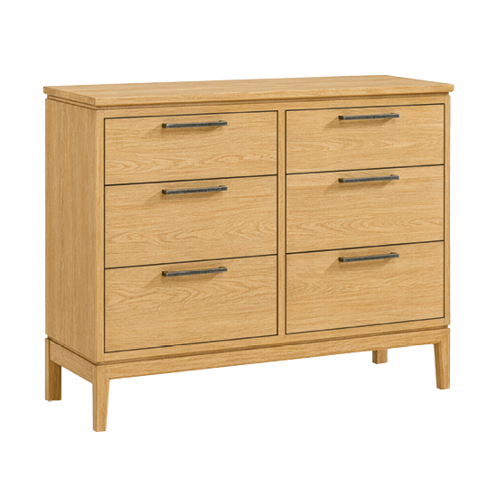 Bailey 50" Low Dresser in Natural finish
