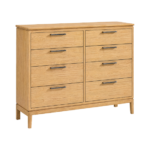 Bailey 60"W Dresser in Natural finish