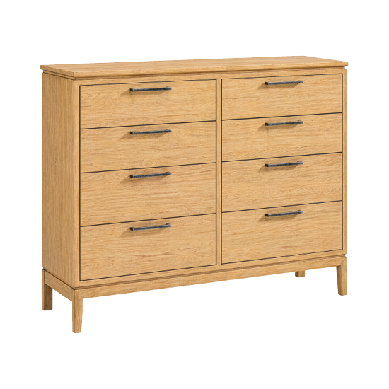 Bailey 60"W Dresser in Natural finish