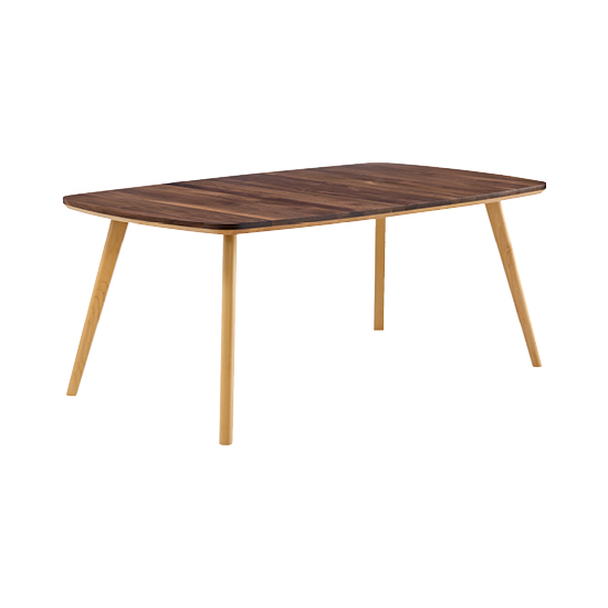 Addison Dining table in duet finish