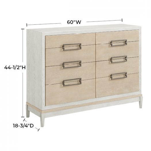 3312SAN Catalina 60″W Dresser Whittier Wood Furniture