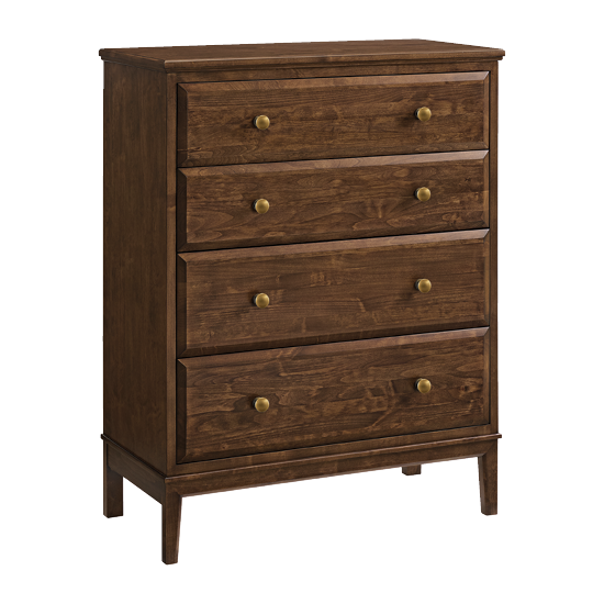 Virginia 4-Drawer Chest in Americano finish