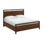 Virginia King Rail Bed in Americano finish