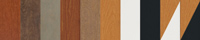 Available finishes: glazed antique cherry, java, fieldstone, hazelnut, pecan, natural alder, snowbound, tricorn black, snowbound natural, tricorn black natural