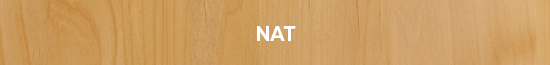 Natural finish